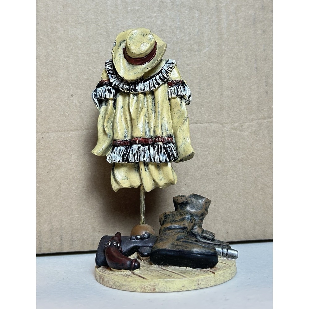 Vintage resin collectible Western Americana Cowboy Outfit Figurine